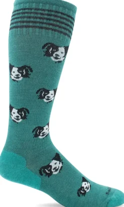 Canine Fancy Knee-High Women - Jade Moderate Compression (15-20mmHg)