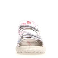 Dock - White with flowers Leather