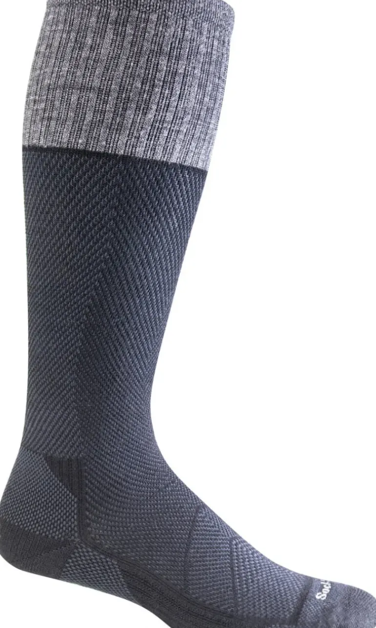 Elevate Men Knee-High Men - Black Moderate Compression (15-20mmHg)