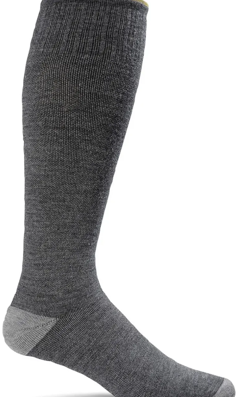 Elevation Knee-High Men - Grey Firm Compression (20-30mmHG)