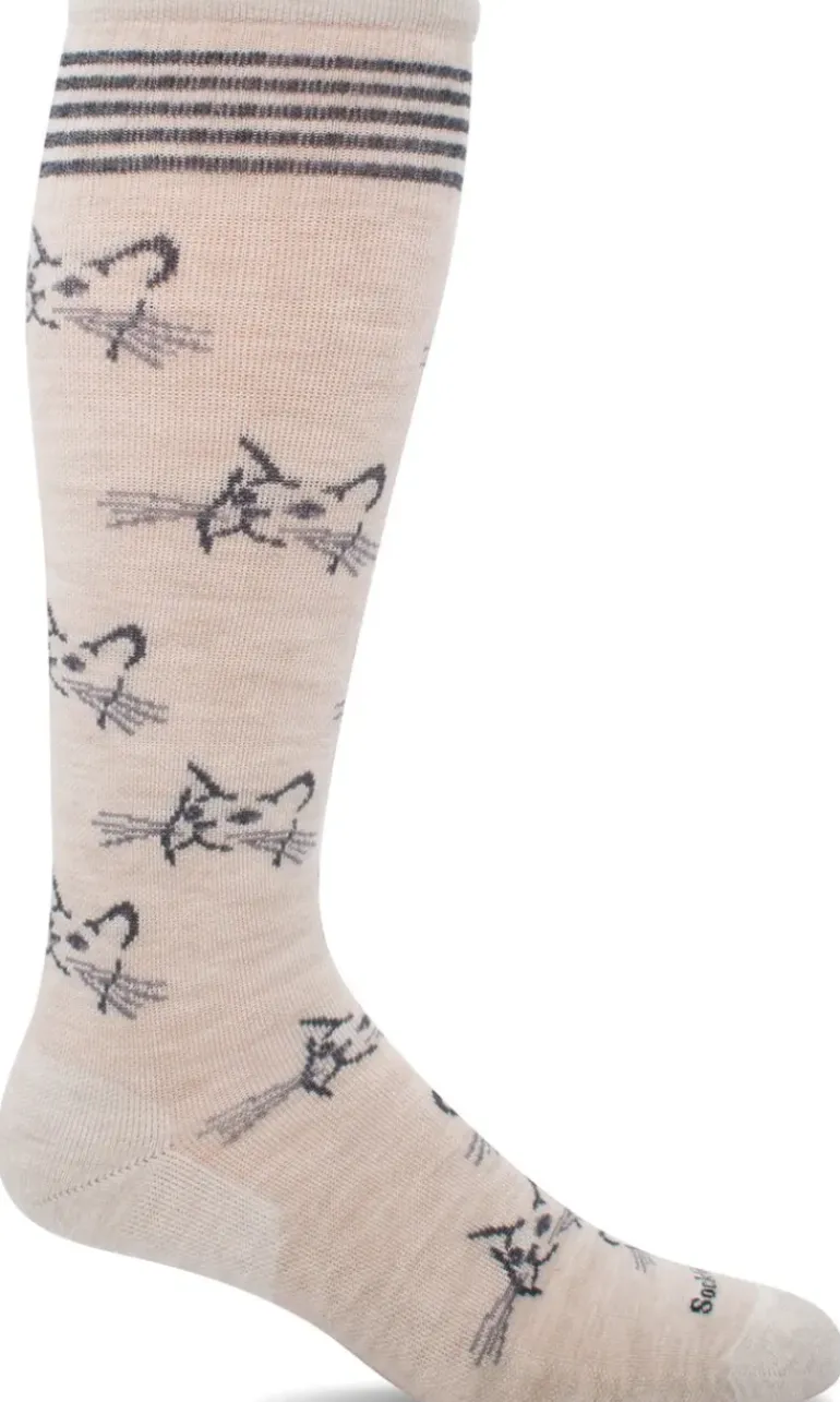 Feline Fancy Knee-High Women - Barley Moderate Compression (15-20mmHg)