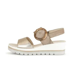*FINAL SALE*44.645.62 - Beige Leather and Suede