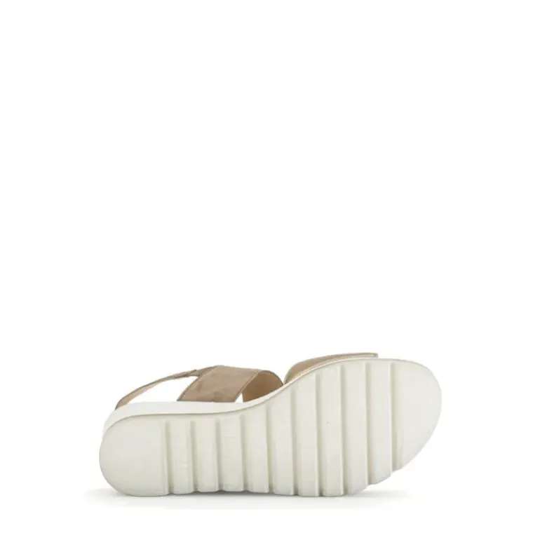 *FINAL SALE*44.645.62 - Beige Leather and Suede