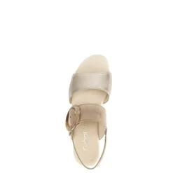 *FINAL SALE*44.645.62 - Beige Leather and Suede