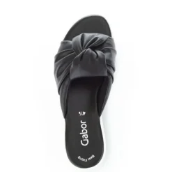 *FINAL SALE*84631-47 - Black Leather