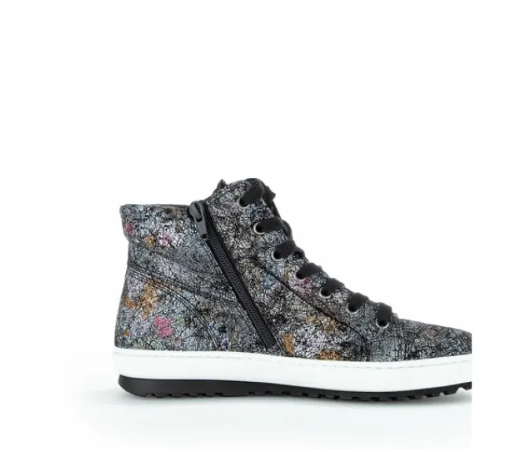 *FINAL SALE*73754.37 - Black Metallic Suede