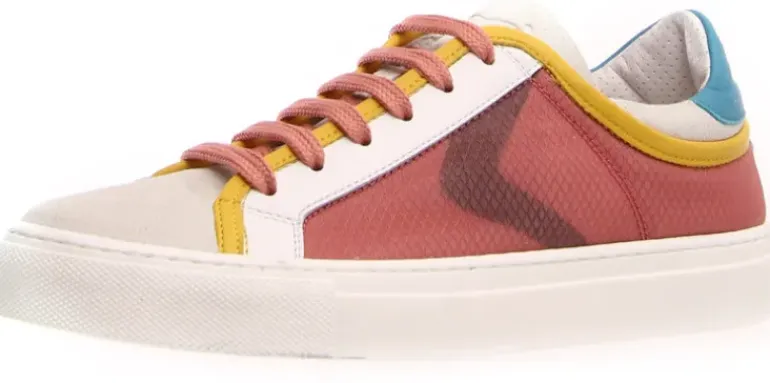 *FINAL SALE*Erika Mesh - Bianco Rosa Turchese