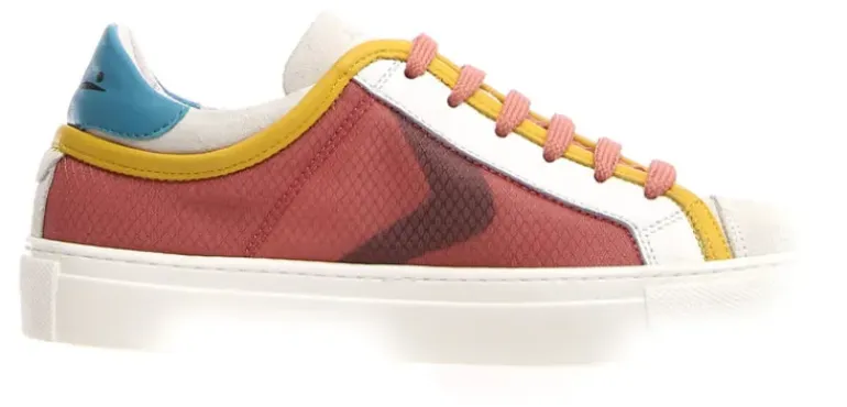 *FINAL SALE*Erika Mesh - Bianco Rosa Turchese