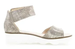 *FINAL SALE*21610.62 - Metallic Beige Leather