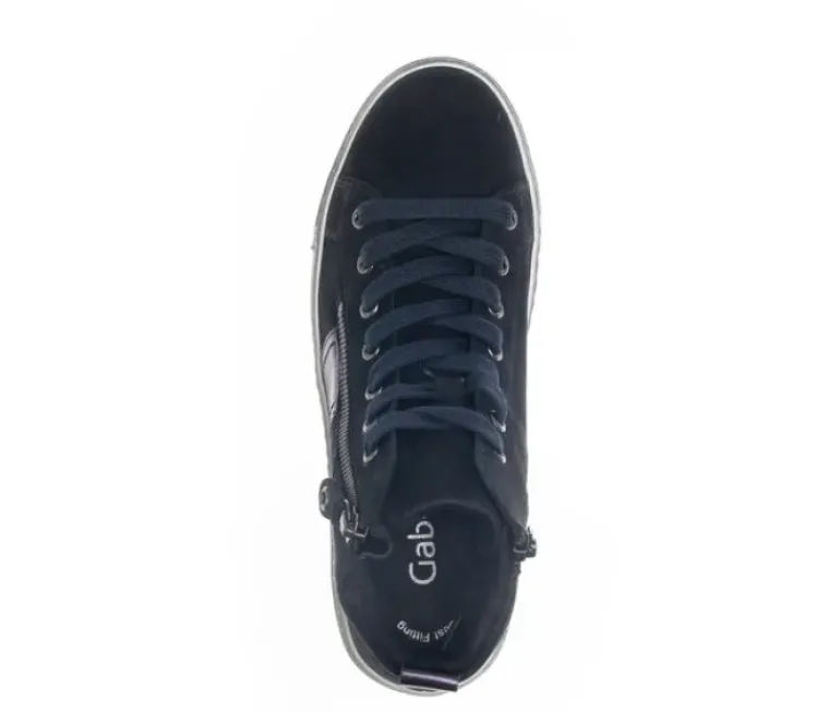 *FINAL SALE*73770.16 - Night Blue Nubuck Leather
