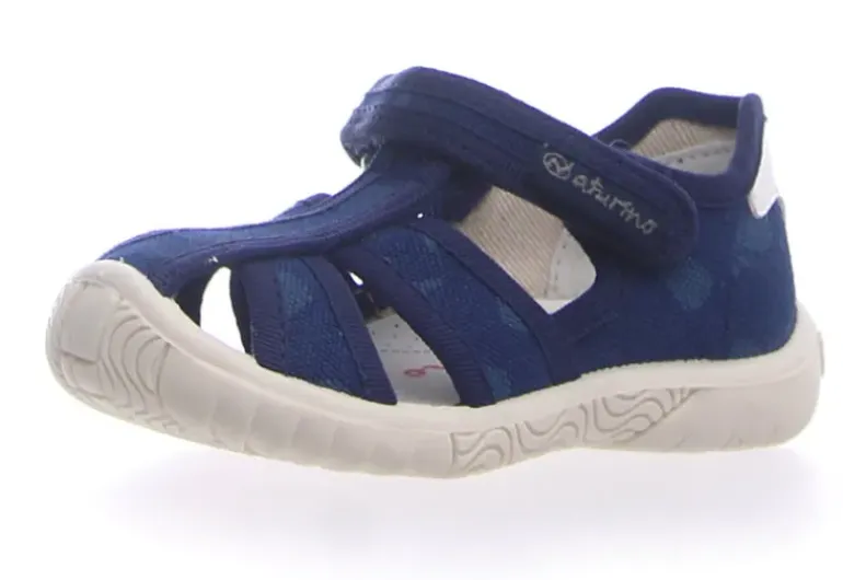 *FINAL SALE* Terni - Whales Azure Canvas