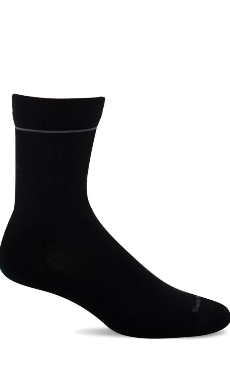 Free'N Easy Women - Black Relaxed Fit (Diabetic)