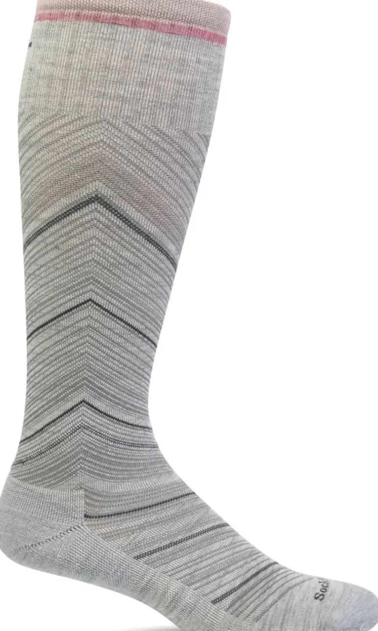 Full Flattery Knee-High - Ash Moderate Compression (15-20mmHg)