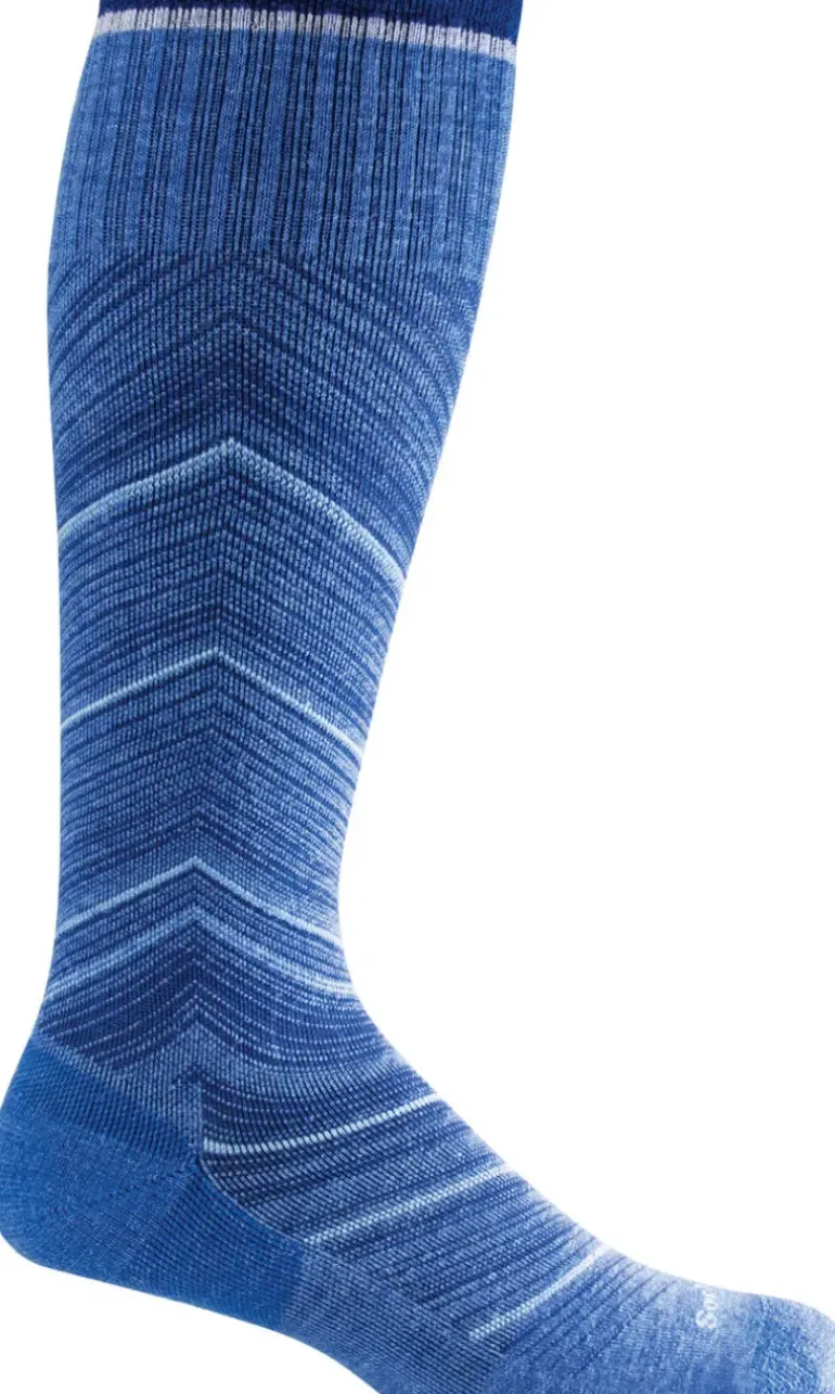 Full Flattery Knee-High Women - Ocean Moderate Compression (15-20mmHg)
