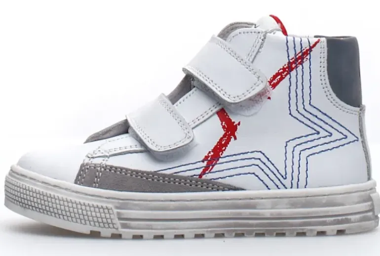 Grigor VL - White Grey Suede