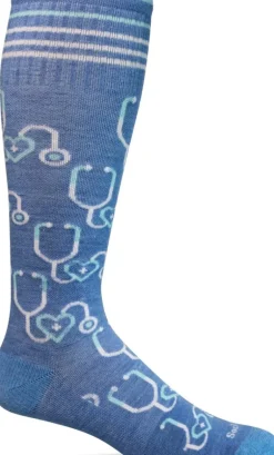 Hero Knee-High Women - Cornflower Firm Compression (20-30mmHG)