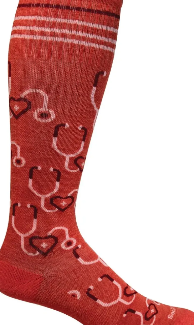 Hero Knee-High Women - Guava Firm Compression (20-30mmHG)