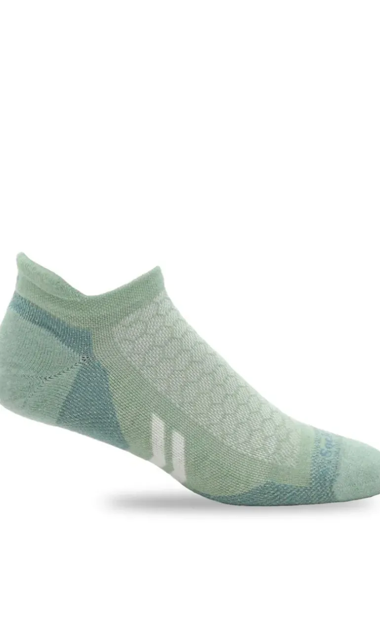 Incline II Micro Women - Celadon Moderate Compression (15-20mmHg)