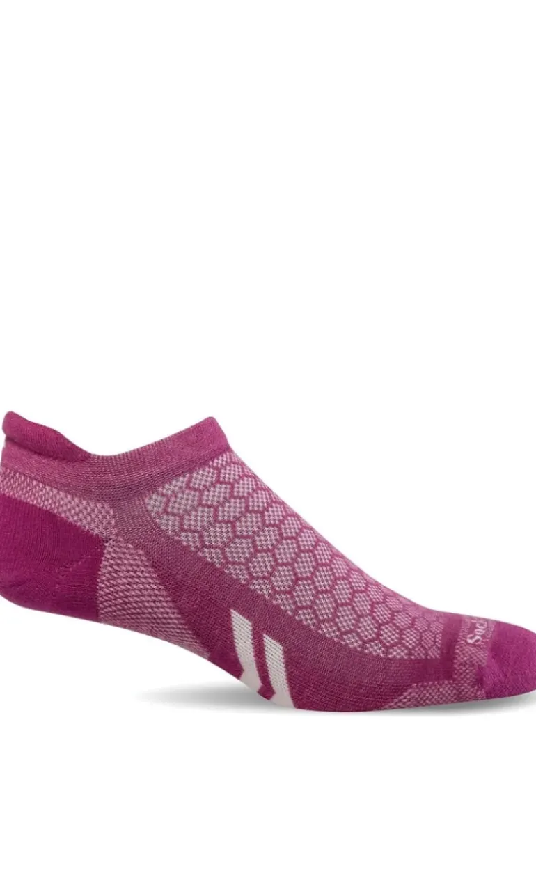 Incline II Micro Women - Raspberry Moderate Compression (15-20mmHg)
