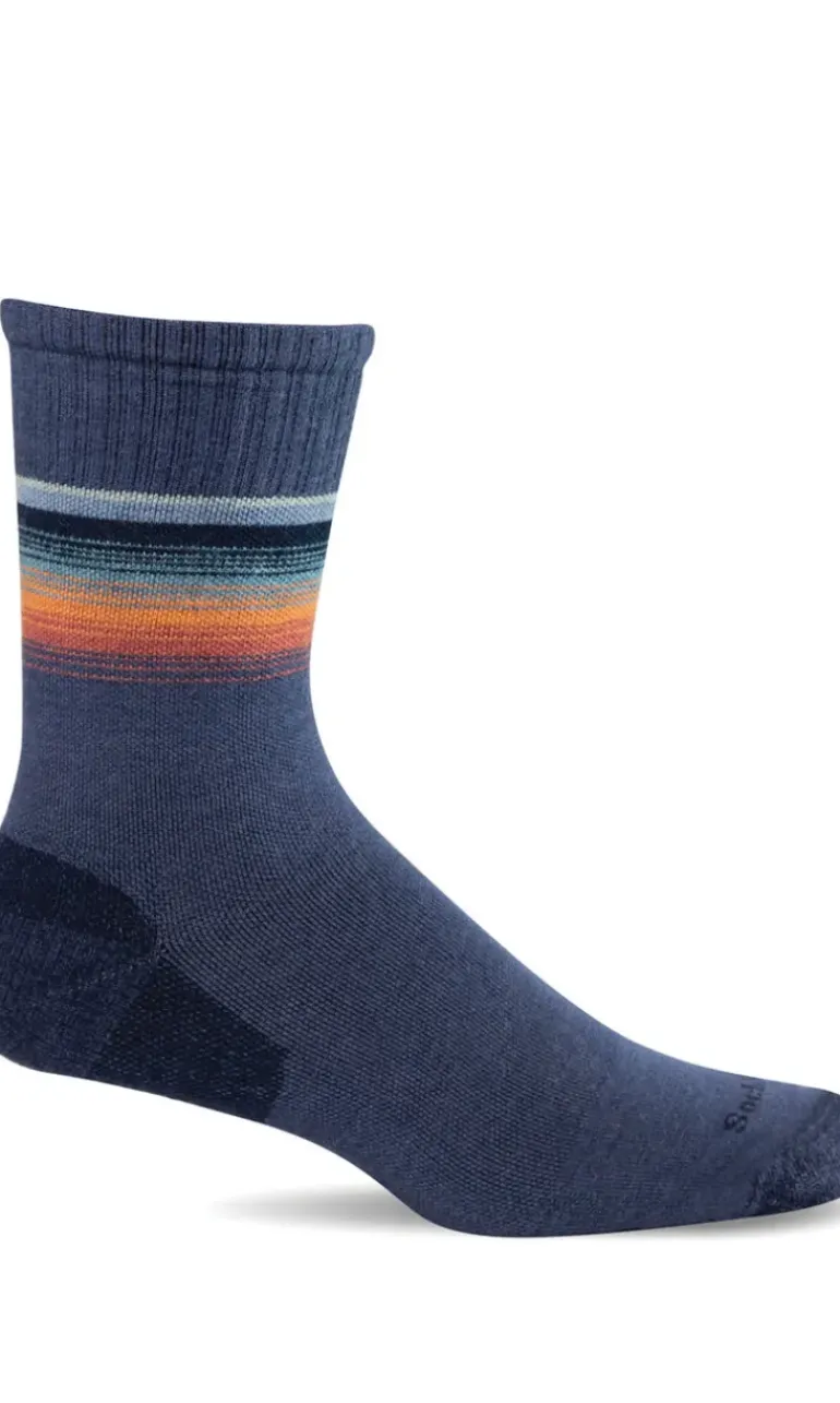 Plantar Cush II Men Crew - Denim Plantar Relief