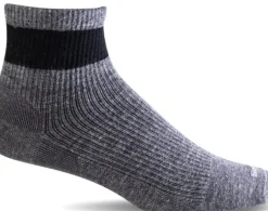 Plantar Relief Quarter Men - Charcoal Plantar Relief