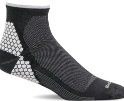 Plantar Sport Quarter Men - Black Plantar Relief
