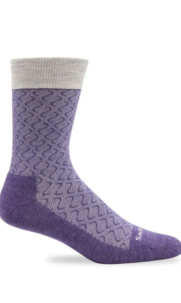 Softie Women - Plum Relaxed Fit (Diabetic)