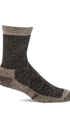 Trail Blazer Crew Men - Charcoal Moderate Compression (15-20mmHg)