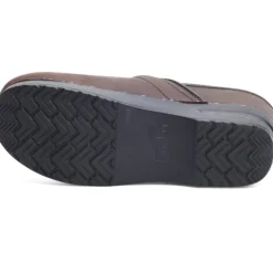 Wide Pro Clog - Antique Brown Oiled Leather