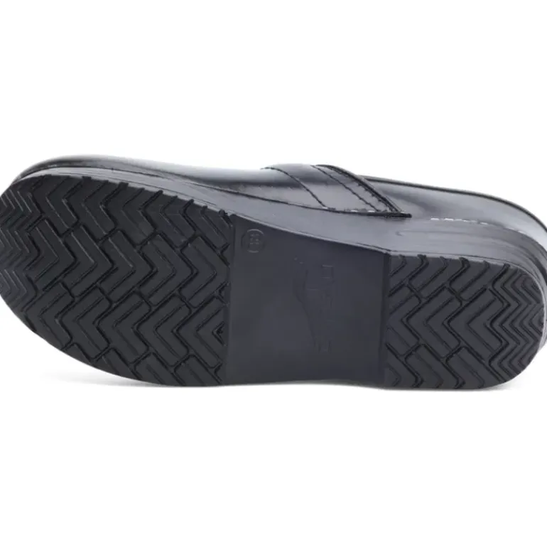 Wide Pro Clog - Black Cabrio Leather
